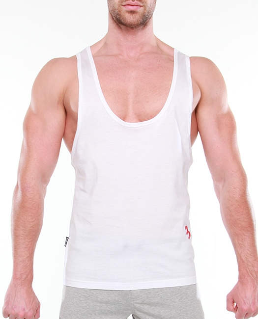 Loose Tank Top White - BCNU - Underwear - Undies4men