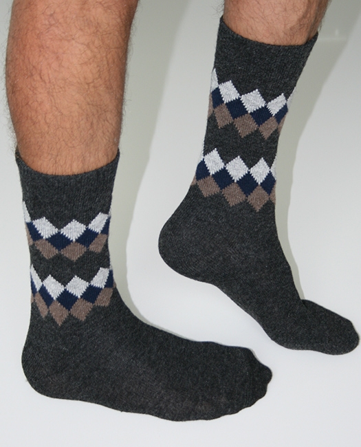 Punto Blanco Cashmere Socks Grey - PUNTO BLANCO - Sportswear - Undies4men